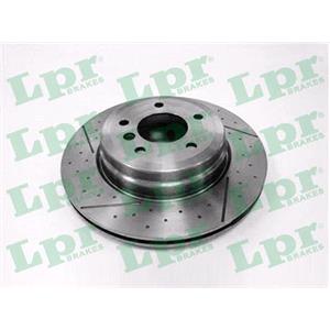Brake Discs, LPR Rear Axle Brake Discs (Pair)   Diameter: 324mm, LPR