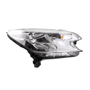 Lights, Right Headlamp (Halogen, Takes H4 Bulb, Original Equipment) for Nissan NOTE 2013 on, 