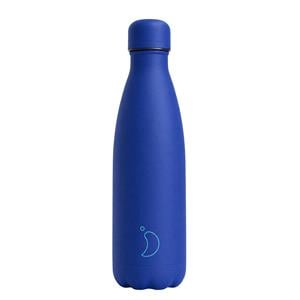 Water Bottles, Chilly's Water Bottle Matte   All Blue 500ml , Chilly's