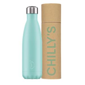 Water Bottles, Chilly's 500ml Bottle - Pastel Green, Chilly's
