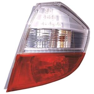 Lights, Right Rear Lamp (With LED, Supplied Without Bulbholders / Bulbs) for Honda JAZZ 2008 2010, 