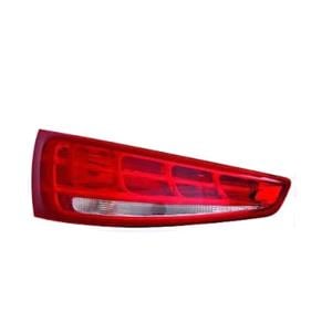 Lights, Left Rear Lamp (On Boot Lid, Conventional Bulb Type) for Audi Q3 2012 on, 
