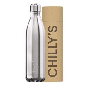 Water Bottles, Chilly's 750ml Bottle - Stainless Steel, Chilly's