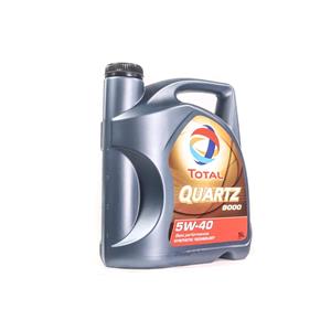 Engine Oil, TOTAL Quartz 9000 5W 40 Fully Synthetic Engine Oil   5 Litre, Total