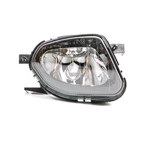 Lights, Right Fog Lamp (Black) for Mercedes E CLASS 2004 2006, 