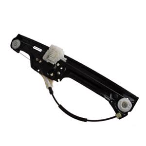 Window Regulators, Rear Right Electric Window Regulator Mechanism (without motor) for BMW X6 (E71), 2008 2014, 4 Door Models, WITHOUT One Touch/Antipinch, holds a standard 2 pin/wire motor, AC Rolcar