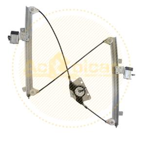 Window Regulators, Front Right Electric Window Regulator Mechanism (without motor) for VW PASSAT (3C), 2005 2010, 4 Door Models, One Touch/AntiPinch Version, holds a motor with 6 or more pins, AC Rolcar