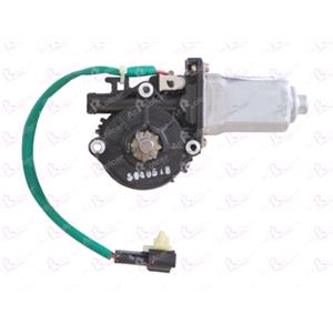 Window Regulators, Rear Left Electric Window Regulator Motor (motor only) for Kia CARENS, 2002 2006, 4 Door Models, WITHOUT One Touch/Antipinch, motor has 2 pins/wires, AC Rolcar