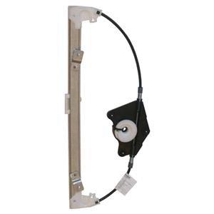 Window Regulators, Rear Left Electric Window Regulator Mechanism (without motor) for ALFA ROMEO 159, 2005 2011, 4 Door Models, WITHOUT One Touch/Antipinch, holds a standard 2 pin/wire motor, AC Rolcar