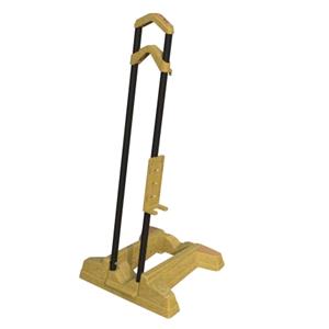 Peruzzo Bamboo Floor Bike Stand Lybra with E-Bike Charger Holder