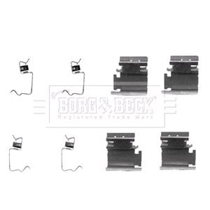 Brake Pads Fitting Kits, Borg & Beck Brake Pads Fitting Kit   BBK1204, Borg & Beck