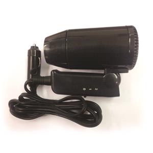 12v Car Hair Dryer - Dry Hair Or Defrost Windscreens