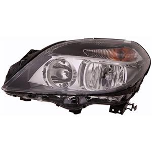 Lights, Left Headlamp (Halogen, Takes H7 / H7 Bulbs, Original Equipment) for Mercedes B CLASS 2014 on, 