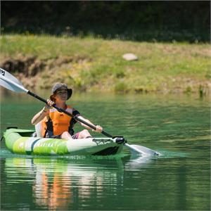 Aqua Marina Betta-312 10'3" Recreational 1-Person Kayak with Inflatable Deck - Kayak Paddle Included
