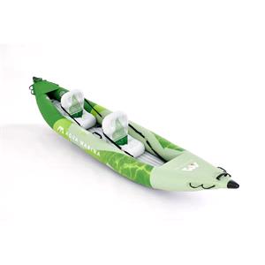 Aqua Marina Betta-412 13'6" Recreational 2-Person Kayak with Inflatable Deck - Kayak Paddle Set Included
