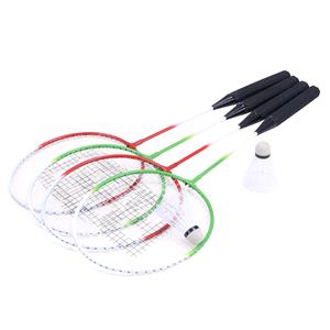 Games and Activities, Baseline Badminton Set with Net and Poles - 4 Players, Baseline