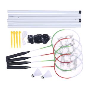 Baseline Badminton Set with Net and Poles - 4 Players