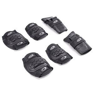 Gifts, Osprey 6-Piece Child Protective Skate Pad Set - Black - Large, Osprey