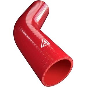 Silicone Hoses, Red Silicone Elbow 45° (2”) 51mm, Auto Silicone Hoses