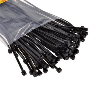 Cable Ties 400X7.6mm ,Set of 50 /Black/