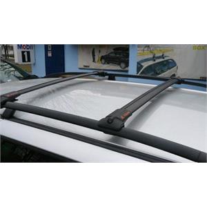 Aguri Prestige Black Aluminium Aero 925-975mm Roof Bars