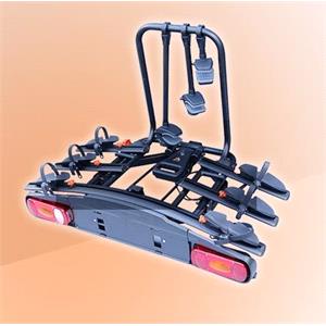 Aguri Active 3 Black Tow Bar Mounted Bike Rack (Wheel Support) for 3 (4) Bikes