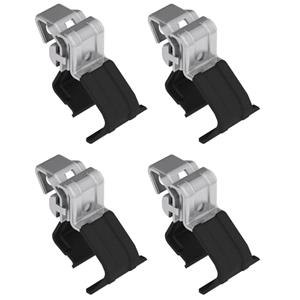 Complete set of steel roof bars, supplied with locks and keys