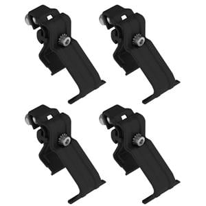 Complete set of aluminium roof bars, supplied with locks and keys