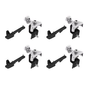 Complete set of steel roof bars, supplied with locks and keys