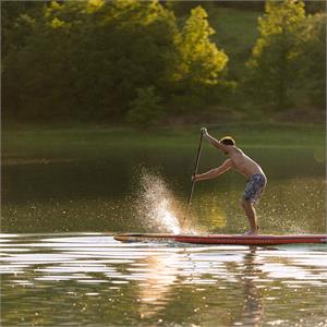 Aqua Marina Race Elite (2025) 14'0" Racing iSUP with Coil Leash
