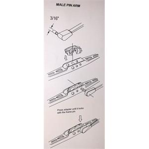 Bremen Vision 13 Inch (330mm) Conventional Wiper Blade