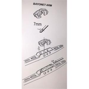 Bremen Vision 13 Inch (330mm) Conventional Wiper Blade