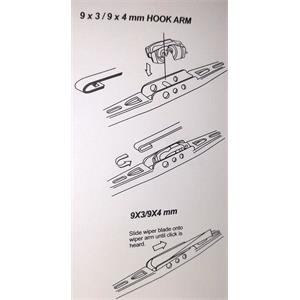 Bremen Vision 13 Inch (330mm) Conventional Wiper Blade