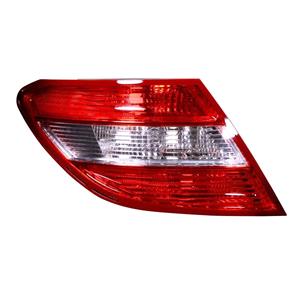 Lights, Left Rear Lamp (Saloon, Sport Type Without LED) for Mercedes C CLASS 2007 on, 