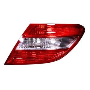 Lights, Right Rear Lamp (Saloon, Sport Type, Without LED) for Mercedes C CLASS 2007 on, 