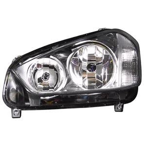Lights, Left Headlamp (Halogen, Without Adaptive Lighting, Takes H7 / H1 Bulb, Supplied With Motor) for Ford C MAX 2007 2010, 