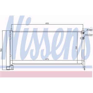 Air Conditioning Condensers, Nissens Air Conditioning Condenser 940487, Nissens