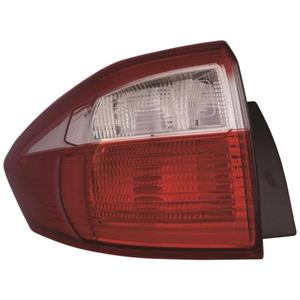 Lights, Left Rear Lamp (5 Seater Model, Outer On Quarter Panel, Supplied With Bulbholder And Bulbs, Original Equipment) for Ford C MAX 2010 2015, 