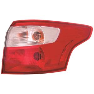 Lights, Right Rear Lamp (Estate Model, Supplied Without Bulbholder) for Ford FOCUS III Estate  2011 on, 