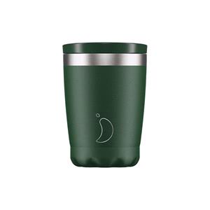 Reusable Mugs, Chilly's 340ml Coffee Cup - Matte Green, Chilly's