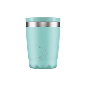 Reusable Mugs, Chilly's 340ml Coffee Cup - Pastel Green, Chilly's