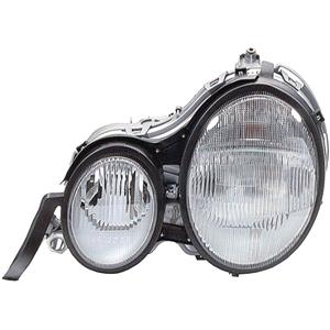 Headlight, E Class W210 '96 '99 LH Headlamp, Original Equipment   1L9007095111, HELLA