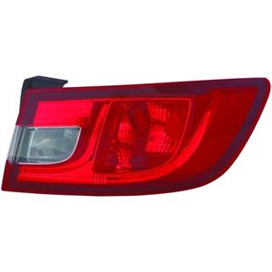 Lights, Right Rear Lamp (Outer, On Quarter Panel, Original Equipment) for Renault CLIO IV 2013 on, 