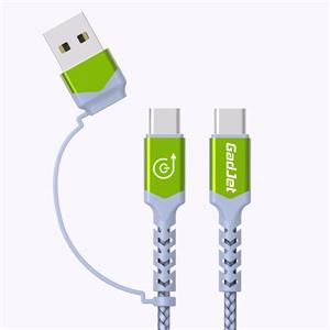 Phone And Tablet Accessories, 2 Metre Type C to Type C Cable , GadJet