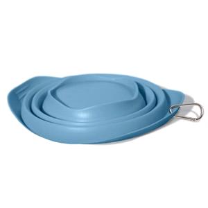 Kurgo Collaps-A-Bowl - 24oz Travel Pet Feed Bowl - Collapsible