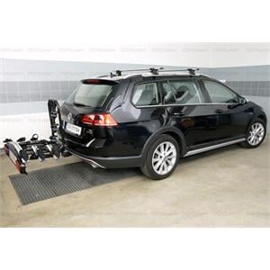 Aguri Active 3 Silver Tow Bar Mounted Bike Rack (Wheel Support) for 3 (4) Bikes