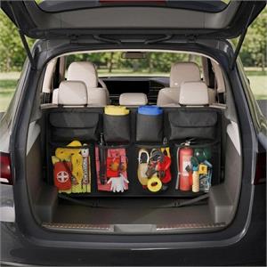 Car Boot Organiser, Back Seat Hanging Boot Organiser, AMIO