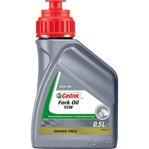 Engine Oils and Lubricants, Fork Oil 15W Suspension Fluid - Mineral - 500ml, Castrol