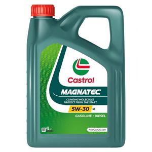 Engine Oils, Castrol Magnatec 5W30 S1 Fully Synthetic Engine Oil   4 Litre, Castrol