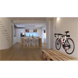 Peruzzo Wall mounted Bike Rack Black